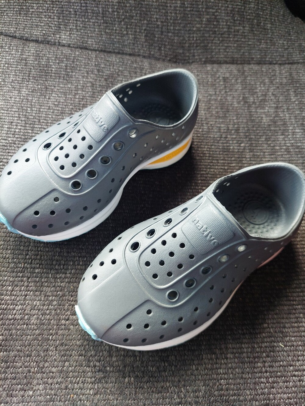 NATIVE Sneakers Sz C7 SHOES Robbie Sugarlite Block Kids